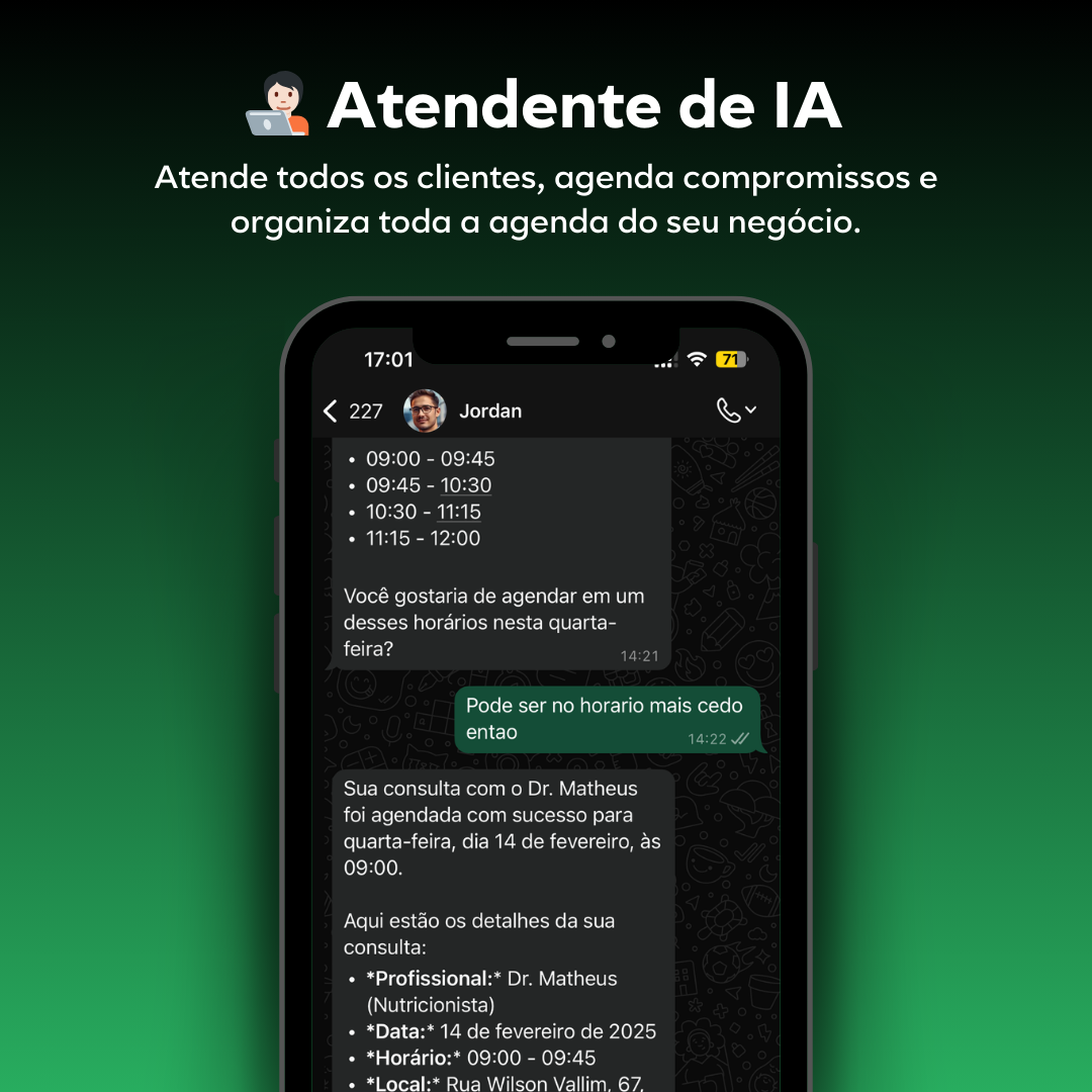 Atendente de IA