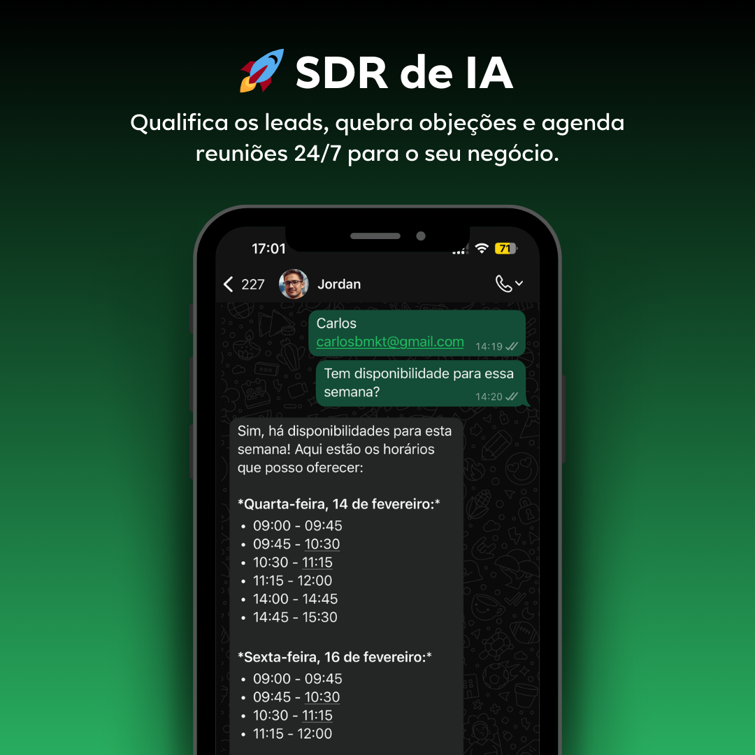 SDR de IA